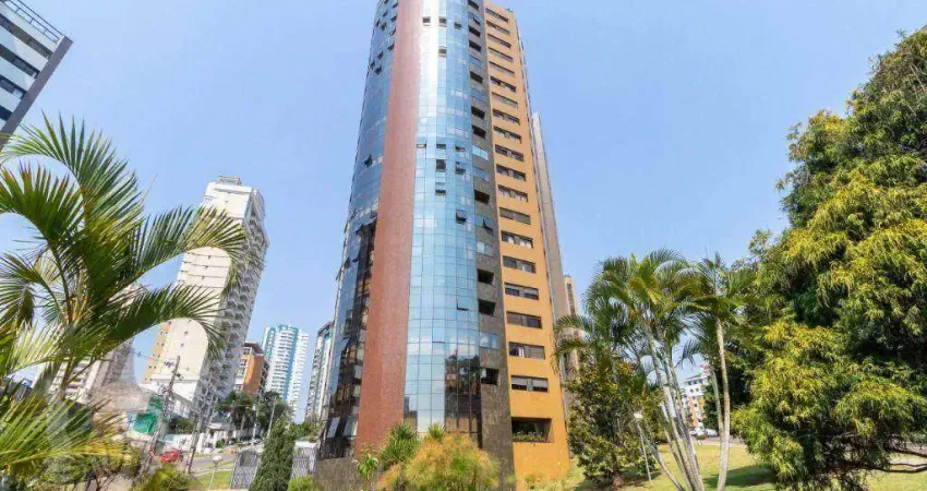 Apartamento com 3 dormitórios à venda, 120 m² por r$ 1.100.000,00 - mossunguê - curitiba/pr