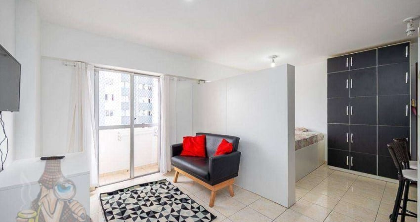 Studio com 1 dormitório para alugar, 26 m² por R$ 2.100,81/mês - Rebouças - Curitiba/PR