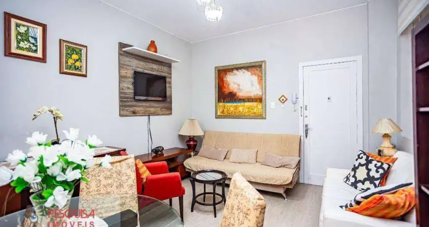 Apartamento com 2 dormitórios à venda, 46 m² por r$ 255.000,00 - centro - curitiba/pr