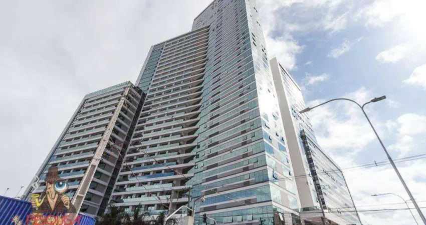 Studio com 1 dormitório à venda, 35 m² por r$ 435.000,00 - centro - curitiba/pr