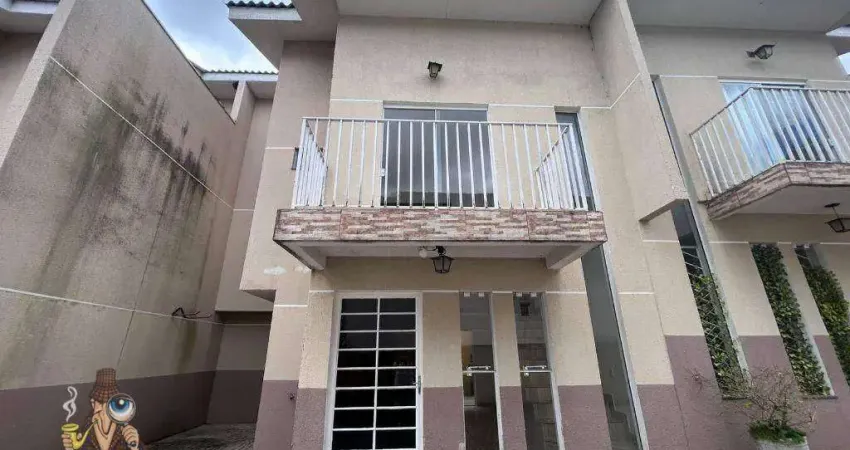 Sobrado com 3 dormitórios para alugar, 100 m² por R$ 2.931,17/mês - Cachoeira - Curitiba/PR