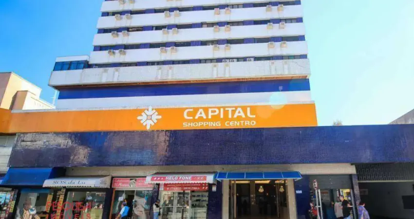 Conjunto para alugar, 23 m² por r$ 942,53/mês - centro - curitiba/pr