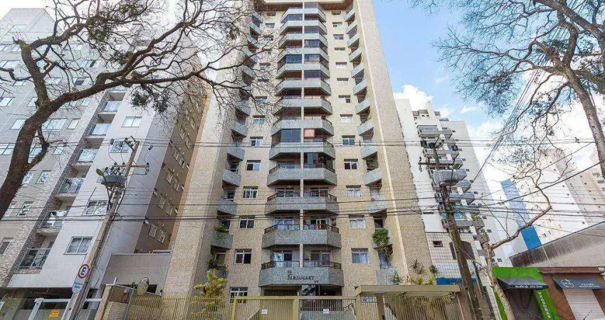 Apartamento com 3 dormitórios para alugar, 101 m² por R$ 4.052,51/mês - Portão - Curitiba/PR