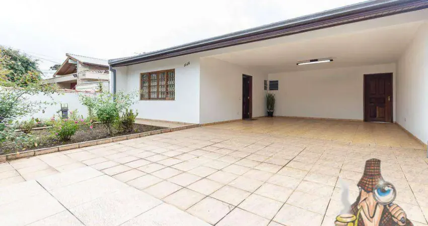 Casa com 3 dormitórios à venda, 302 m² por r$ 1.300.000,00 - bom retiro - curitiba/pr