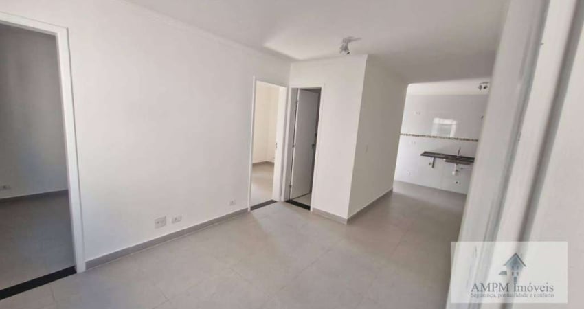 Apartamento com 2 dormitórios para alugar, 46 m² por R$ 2.100,00/mês - Vila Gustavo - São Paulo/SP