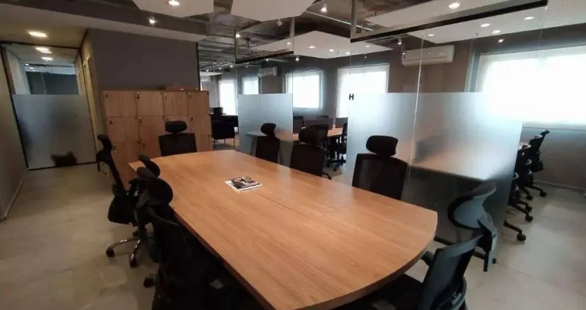 Conjunto para alugar, 222 m² por r$ 25.300,00/mês - barra funda - são paulo/sp