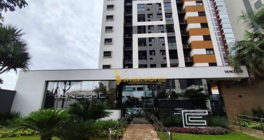 Apartamento com 1 dormitório para alugar, 58 m² - Gleba Palhano - Londrina/PR
