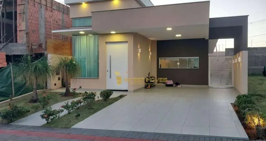Casa com 3 dormitórios para alugar, 143 m² - Aquaville - Londrina/PR