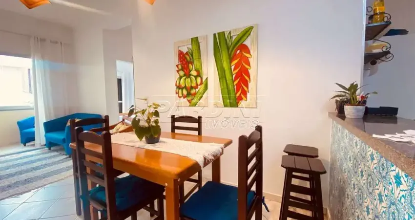 Ótimo apartamento mobiliado, com 2 dormitórios com sacada, na praia do itaguá em ubatuba!