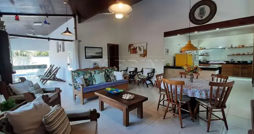 Ótima casa em condomínio, com 4 dormitórios, piscina e espaço gourmet, na praia do lázaro em ubatuba!