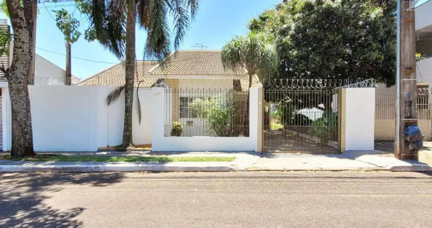 Casa para alugar em maringá, vila santo antônio, com 4 quartos, com 375.03 m²