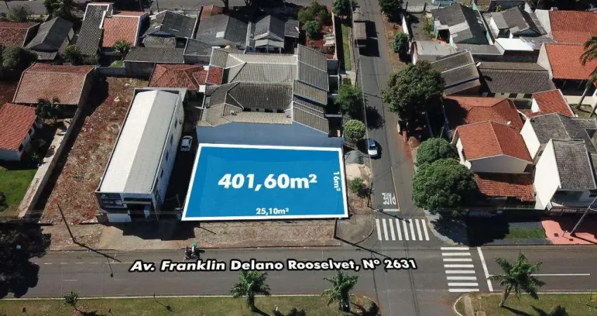 Terreno com 401.6 m² à venda no jardim são francisco - maringá