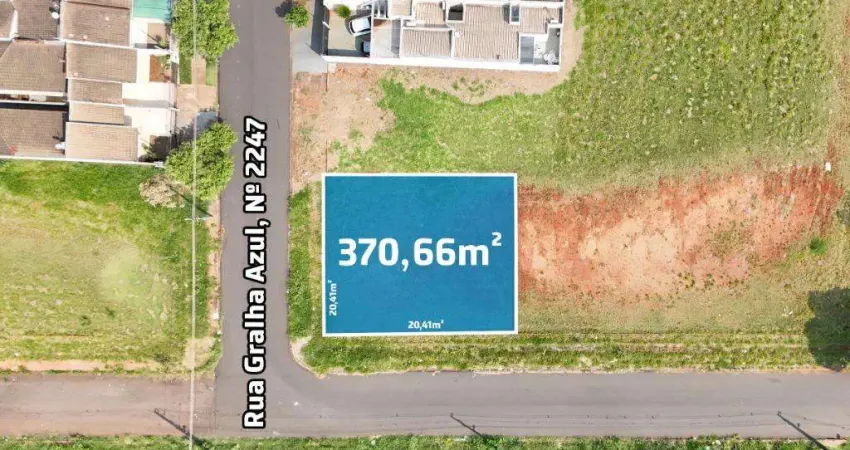 Terreno com 370.66 m² à Venda no Jardim Santa Cruz - Maringá