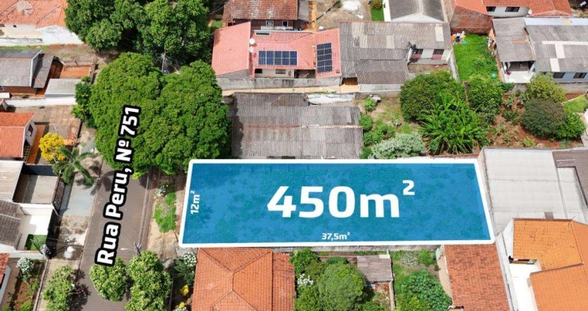 Terreno com 450 m² à Venda no Jardim Alvorada - Maringá