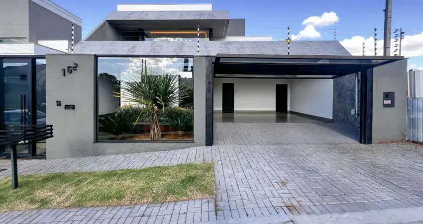 Casa à venda em maringá, jardim cidade monções, com 3 suítes, com 254.94 m²