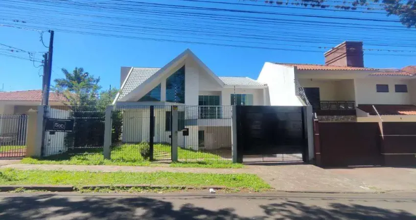 Sobrado à venda em maringá, zona 05, com 4 suítes, com 421.59 m²