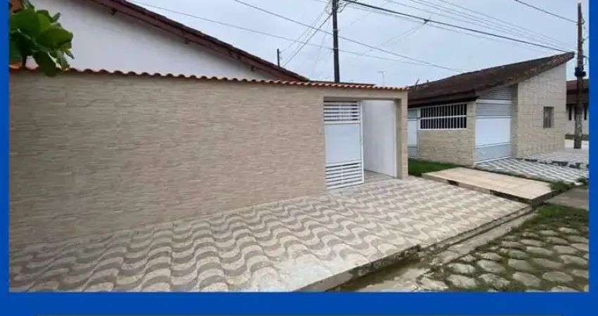 Casa para venda em itanhaém, marambaia, 2 dormitórios, 1 suíte, 1 banheiro, 1 vaga
