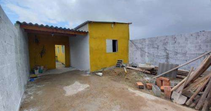 Casa para Venda em Peruíbe, Jardim Somar, 2 dormitórios, 1 suíte, 1 banheiro, 4 vagas
