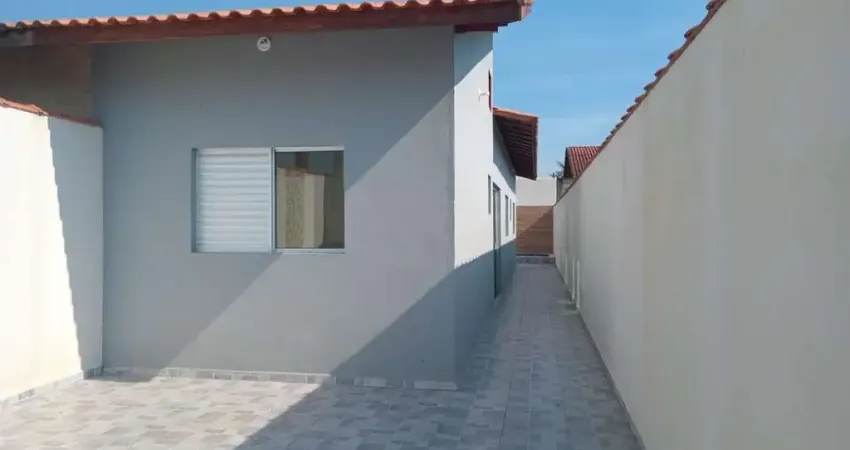 Casa para venda em itanhaém, gaivota, 2 dormitórios, 1 suíte, 1 banheiro, 1 vaga