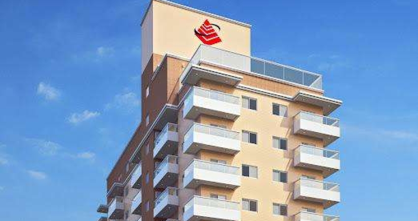 Apartamento para Venda em Praia Grande, Guilhermina, 2 dormitórios, 1 suíte, 1 banheiro, 1 vaga