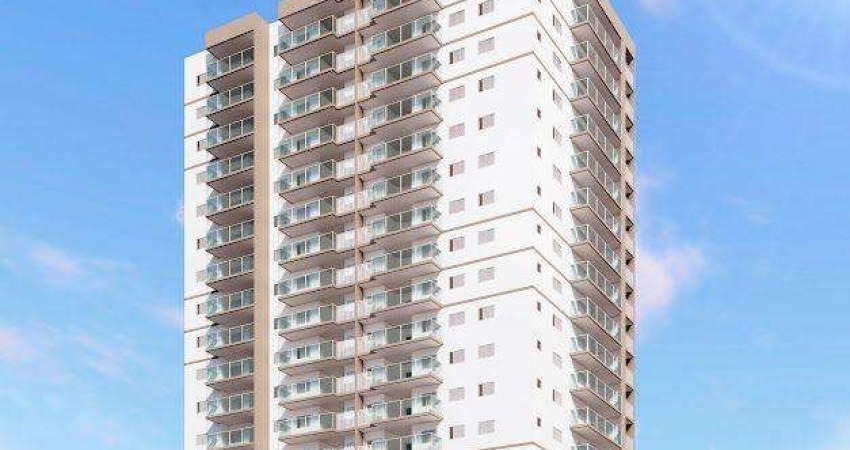 Apartamento para Venda em Praia Grande, Caiçara, 2 dormitórios, 1 suíte, 1 banheiro, 2 vagas