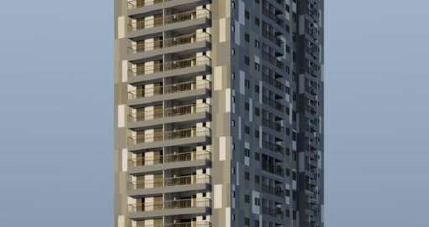 Apartamento para Venda em Praia Grande, Canto do Forte, 2 dormitórios, 1 suíte, 1 banheiro, 2 vagas