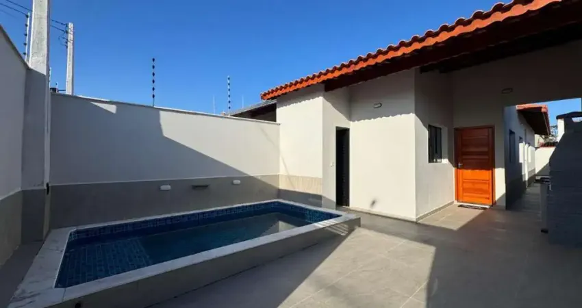 Casa para Venda em Itanhaém, Bopiranga, 3 dormitórios, 1 banheiro, 2 vagas