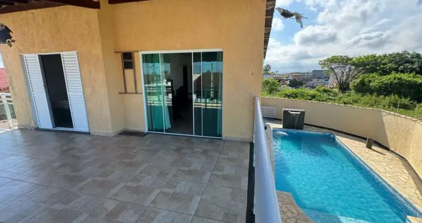 Casa para Venda em Itanhaém, Gaivota, 4 dormitórios, 1 suíte, 3 banheiros, 2 vagas