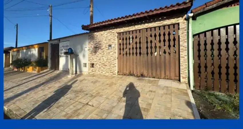 Casa para venda em itanhaém, gaivota, 2 dormitórios, 1 suíte, 1 banheiro, 2 vagas