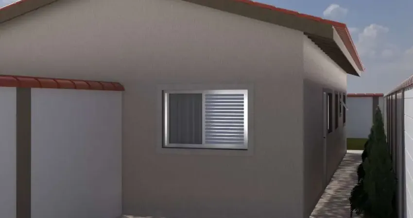 Casa para Venda em Itanhaém, Gaivota, 2 dormitórios, 1 banheiro, 2 vagas