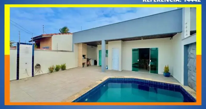 Casa para venda em itanhaém, regina, 3 dormitórios, 1 suíte, 1 banheiro, 2 vagas