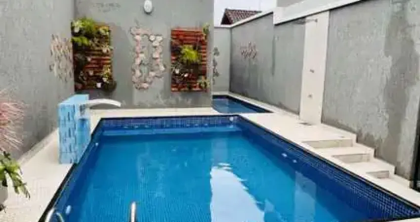 Casa em Condomínio para Venda em Praia Grande, Maracanã, 2 dormitórios, 1 banheiro, 1 vaga