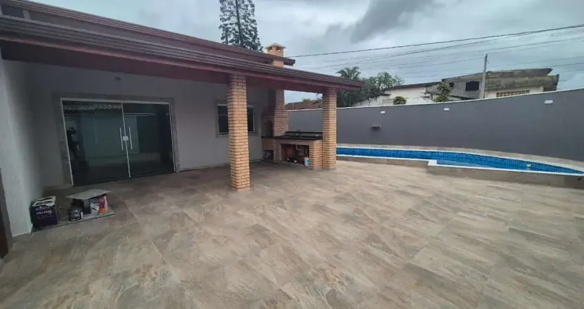 Casa para venda em itanhaém, gaivota, 3 dormitórios, 1 suíte, 1 banheiro, 2 vagas