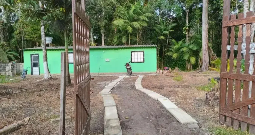 Casa para venda em itanhaém, rio preto, 1 dormitório, 1 banheiro
