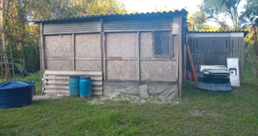 Chácara para venda em itanhaém, rio preto, 2 dormitórios, 1 banheiro