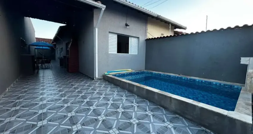 Casa para venda em itanhaém, suarão, 3 dormitórios, 1 suíte, 1 banheiro, 2 vagas