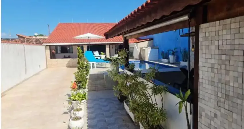 Casa para venda em itanhaém, bopiranga, 3 dormitórios, 1 suíte, 1 banheiro, 4 vagas