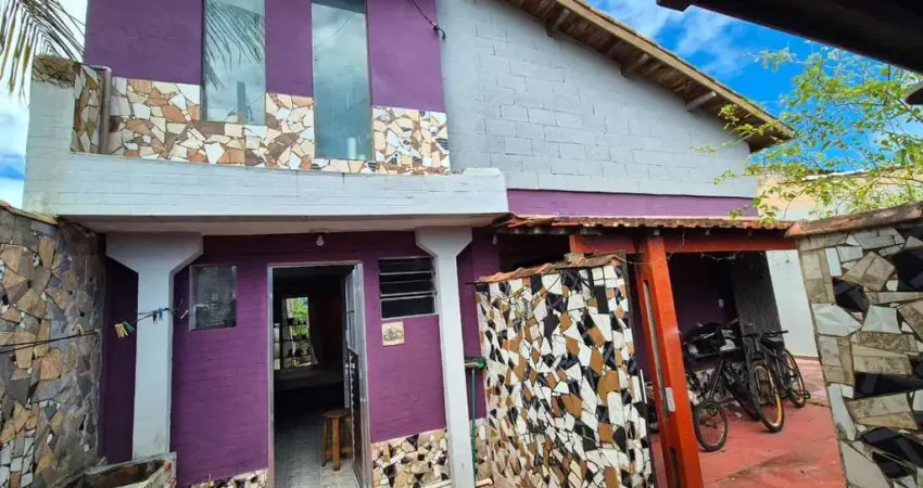 Casa para venda em itanhaém, gaivota, 3 dormitórios, 1 suíte, 1 banheiro, 5 vagas