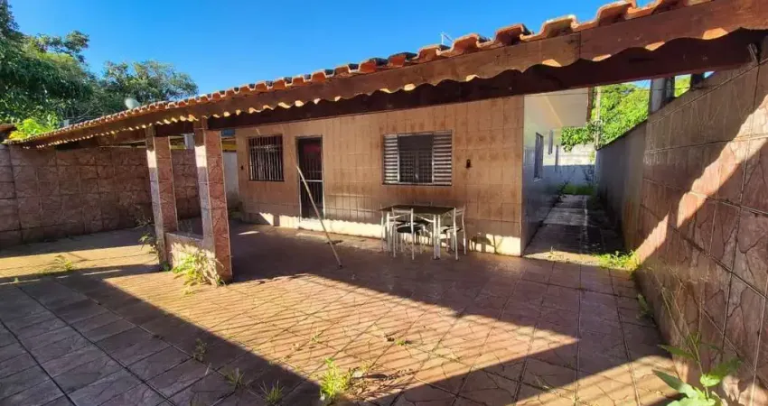 Casa para venda em itanhaém, palmeiras, 2 dormitórios, 1 banheiro, 3 vagas