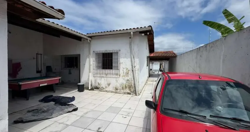 Casa para venda em itanhaém, gaivota, 2 dormitórios, 1 banheiro, 5 vagas
