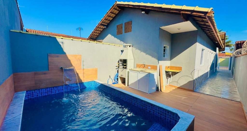 Casa para Venda em Itanhaém, Bopiranga, 2 dormitórios, 1 suíte, 1 banheiro, 2 vagas