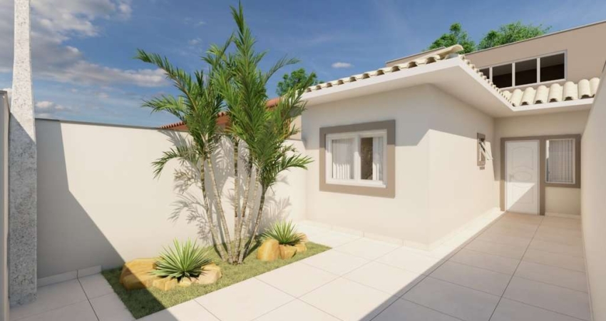 Casa para Venda em Itanhaém, Jardim das Palmeiras, 2 dormitórios, 1 suíte, 1 banheiro, 2 vagas