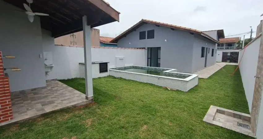 Casa para venda em itanhaém, jardim jamaica, 2 dormitórios, 1 suíte, 1 banheiro, 2 vagas