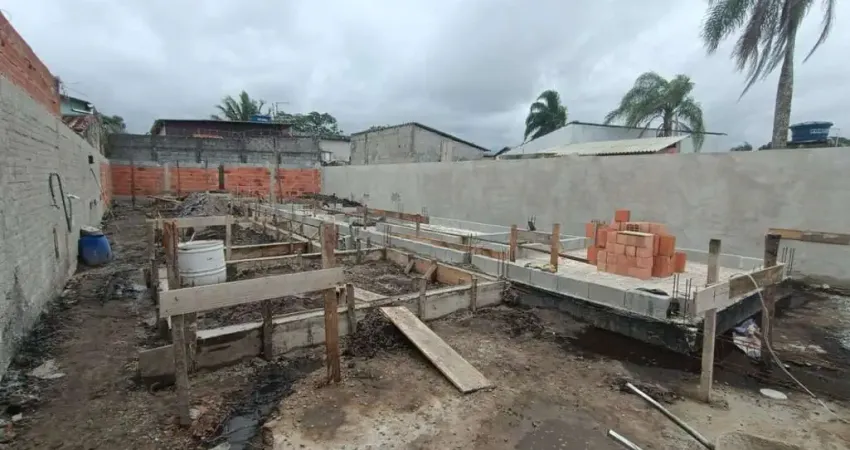 Casa para venda em itanhaém, jardim das palmeiras, 2 dormitórios, 1 suíte, 2 banheiros, 2 vagas
