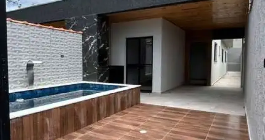 Casa para venda em itanhaém, tupy, 2 dormitórios, 1 suíte, 1 banheiro, 2 vagas