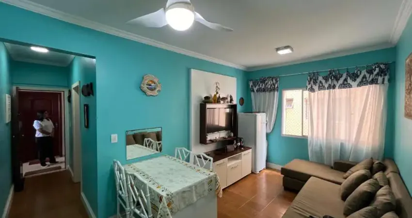 Apartamento para venda em praia grande, balneário flórida, 2 dormitórios, 1 banheiro, 1 vaga