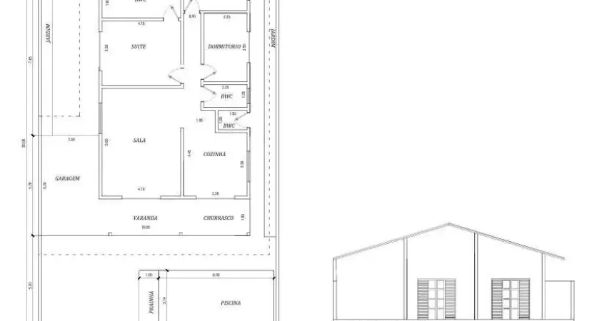 Casa para Venda em Itanhaém, Jardim Regina, 3 dormitórios, 1 suíte, 3 banheiros, 1 vaga