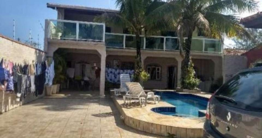 Casa para Venda em Itanhaém, Balneário Tupy, 3 dormitórios, 2 suítes, 1 banheiro, 5 vagas