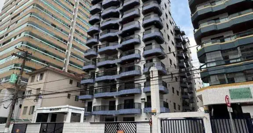 Apartamento para venda em praia grande, guilhermina, 1 dormitório, 1 banheiro, 1 vaga