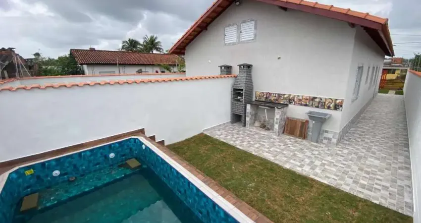 Casa para venda em itanhaém, balneário gaivotas, 2 dormitórios, 1 suíte, 1 banheiro, 1 vaga